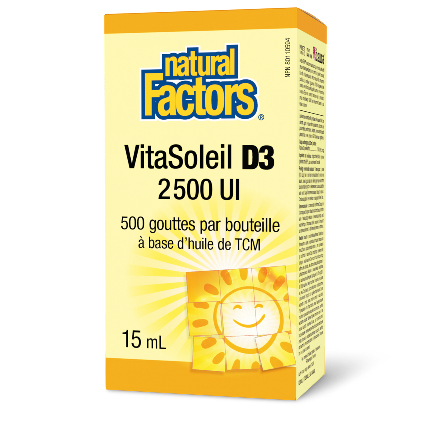 VitaSoleil D3 gouttes 2 500 UI
