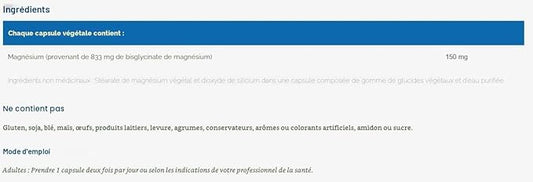 Magnesium Bisglycinate Sap ( 150mg )