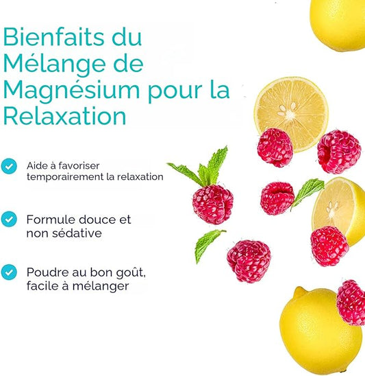 Magnésium bisglycinate/citrate Relaxation - 265g