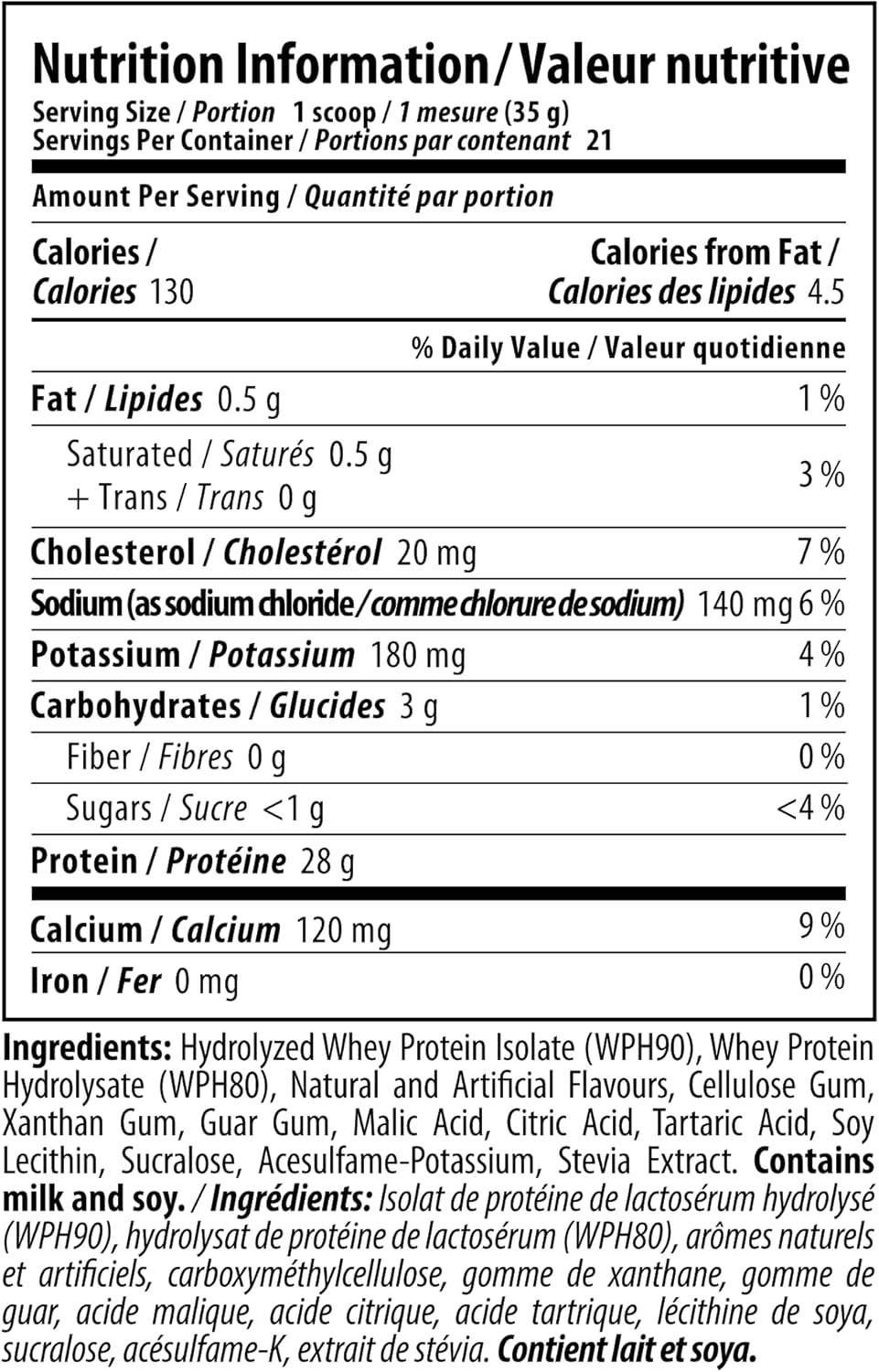 Protéine Whey Hydropure - smoothie myrtille et framboise