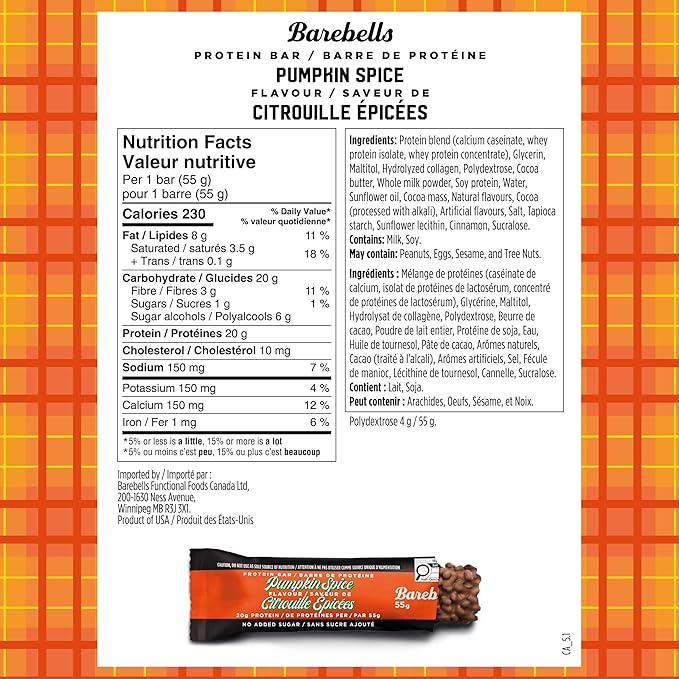 Barre de protéine - 55g