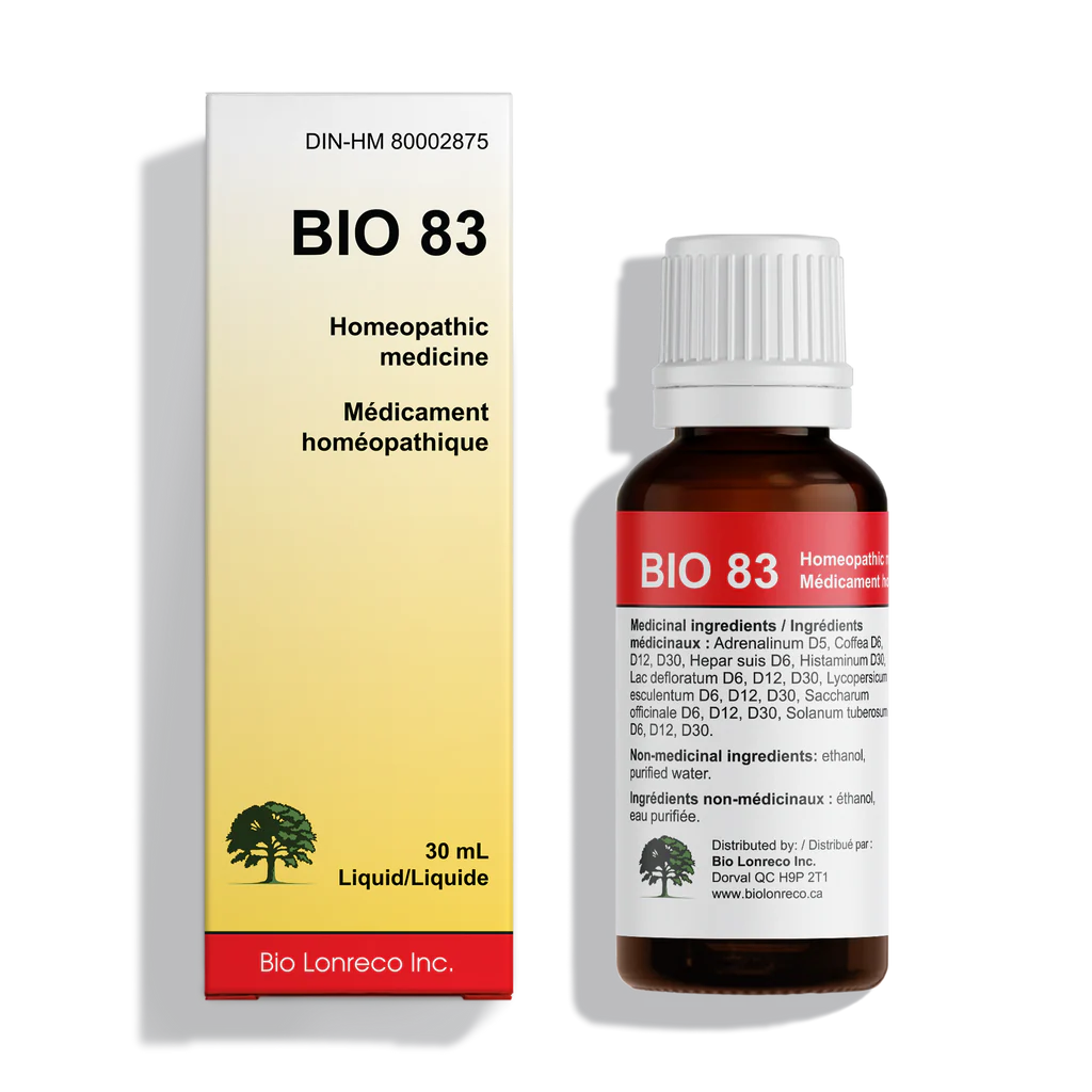 Bouteille de BIO 83 Tegor gouttes homéopathiques 30 ml pour soutien thérapeutique