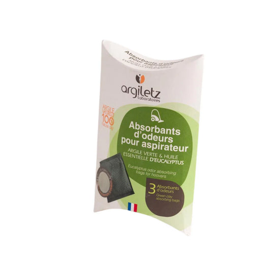 Vacuum cleaner odor absorbers