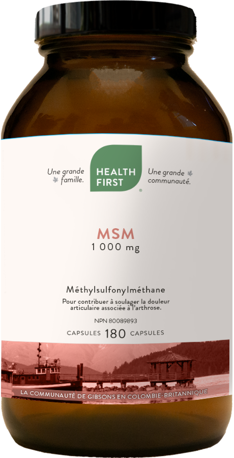 MSM 1000mg - 180 Capsules
