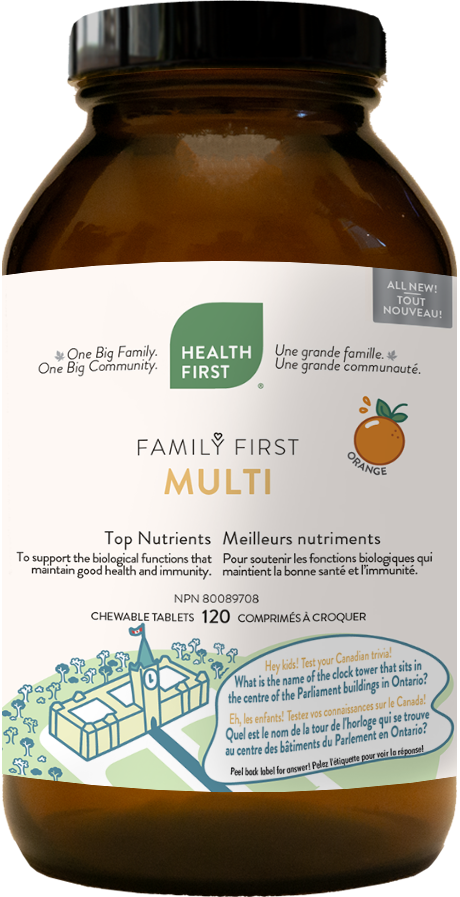 Multivitamines Family First - Saveur Orange