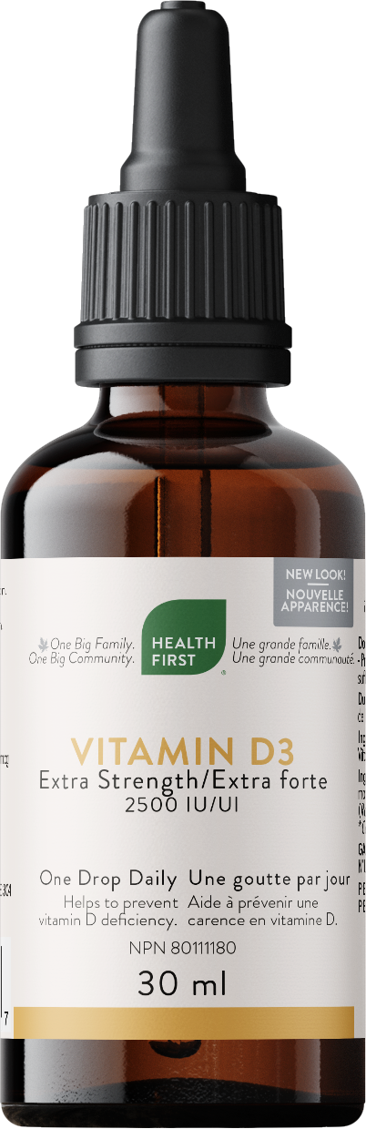 Vitamine D3 - Extra forte 2500iu 30ml