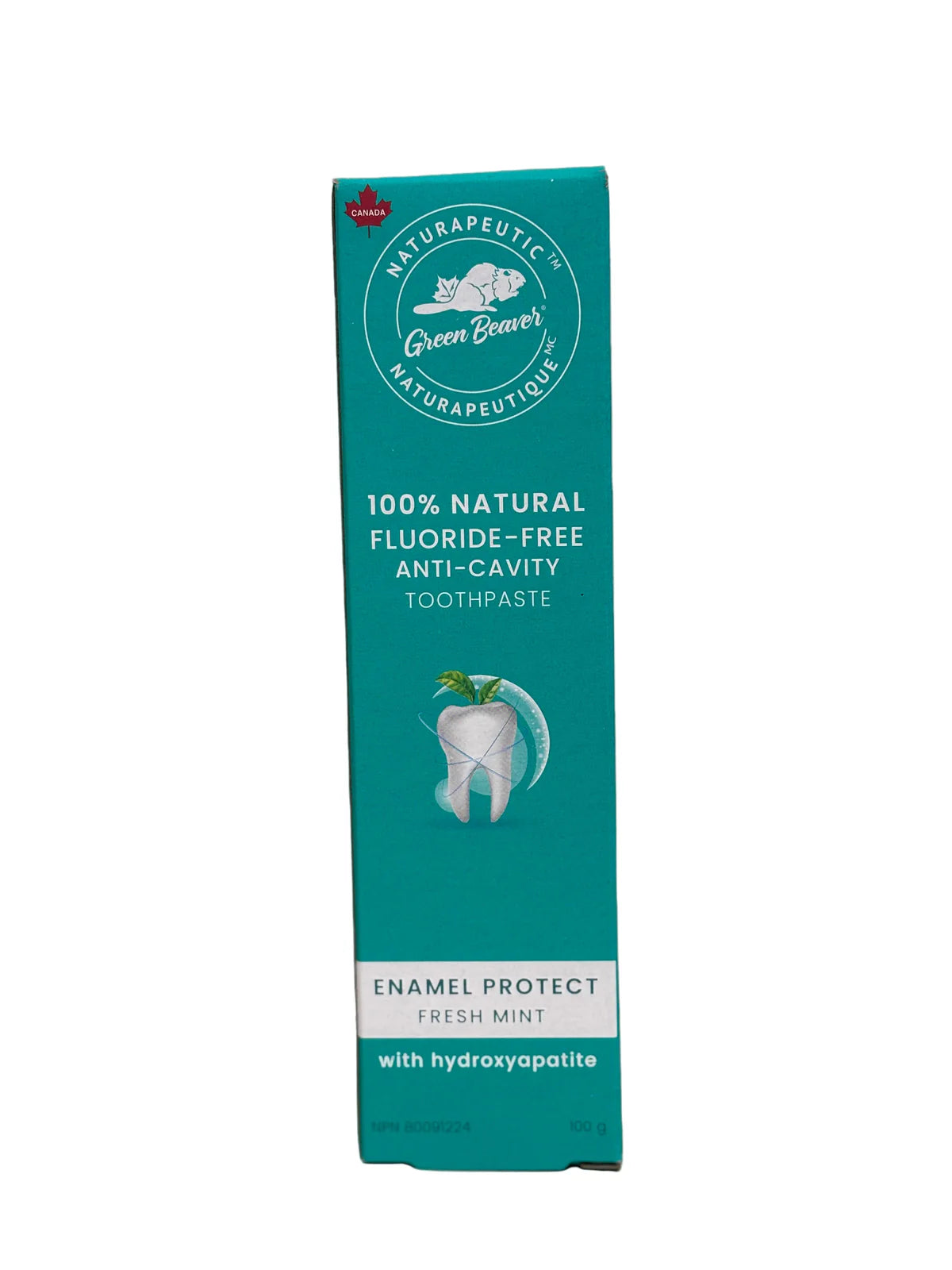 Dentifrice 100% Naturel, sans fluor et anti-caries - 100g
