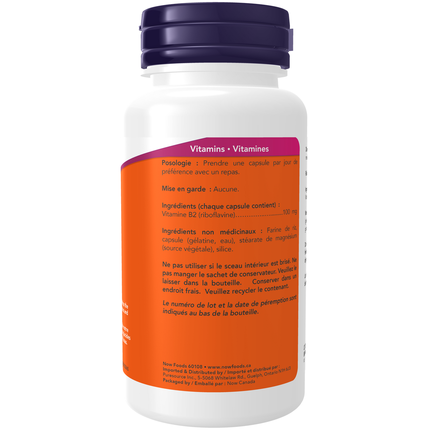 Vitamine B2 - 100caps