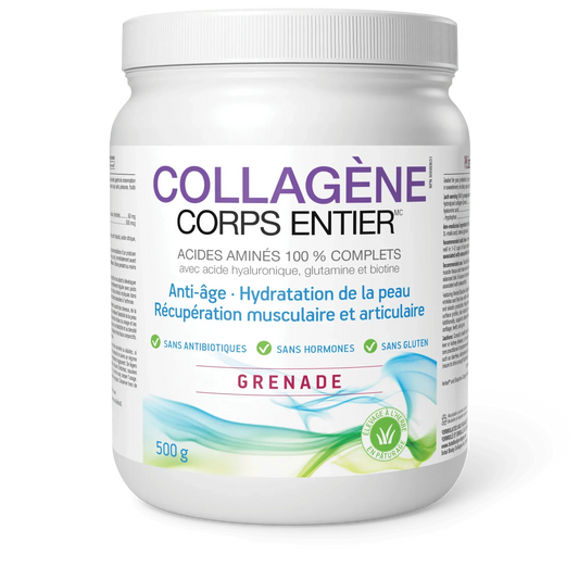 Poudre de collagène Natural Factors saveur Grenade