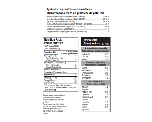 Protéine 100% Isolate - 900g