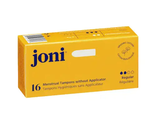 Tempons Hygiéniques Sans Applicateur - Régulière - Paquet de 16