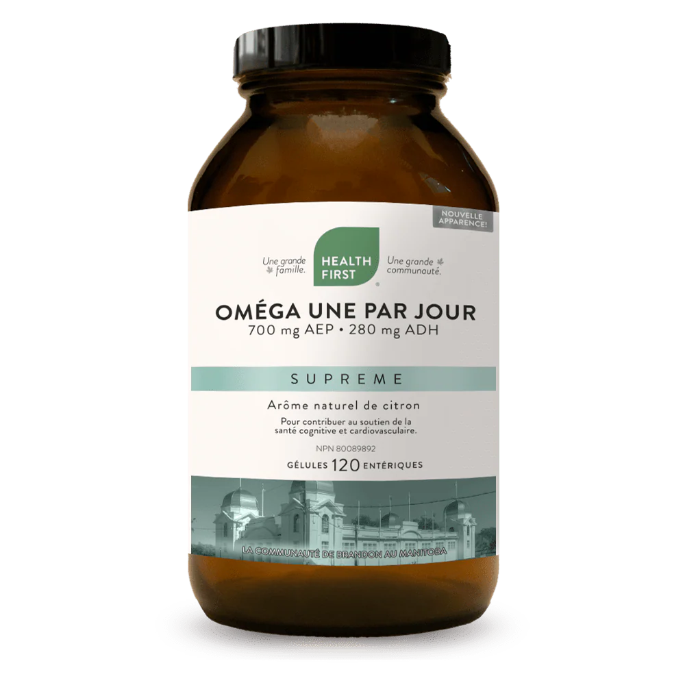 Oméga Une Par Jour - 60 capsules