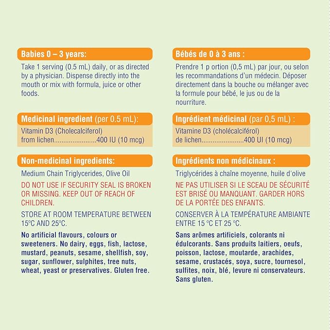 Vitamine D3 400iu - 100 portions