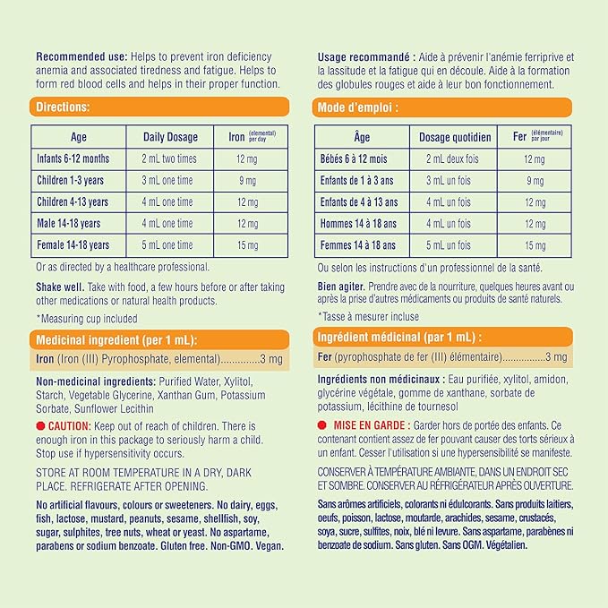 Fer Liquide Bioactif - 100ml