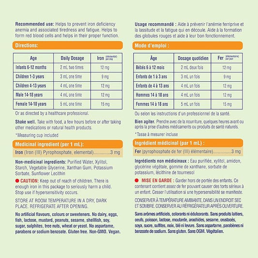 Fer Liquide Bioactif - 100ml