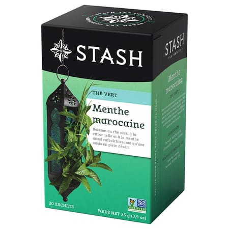 Thé vert menthe marocaine - 20 Sachets