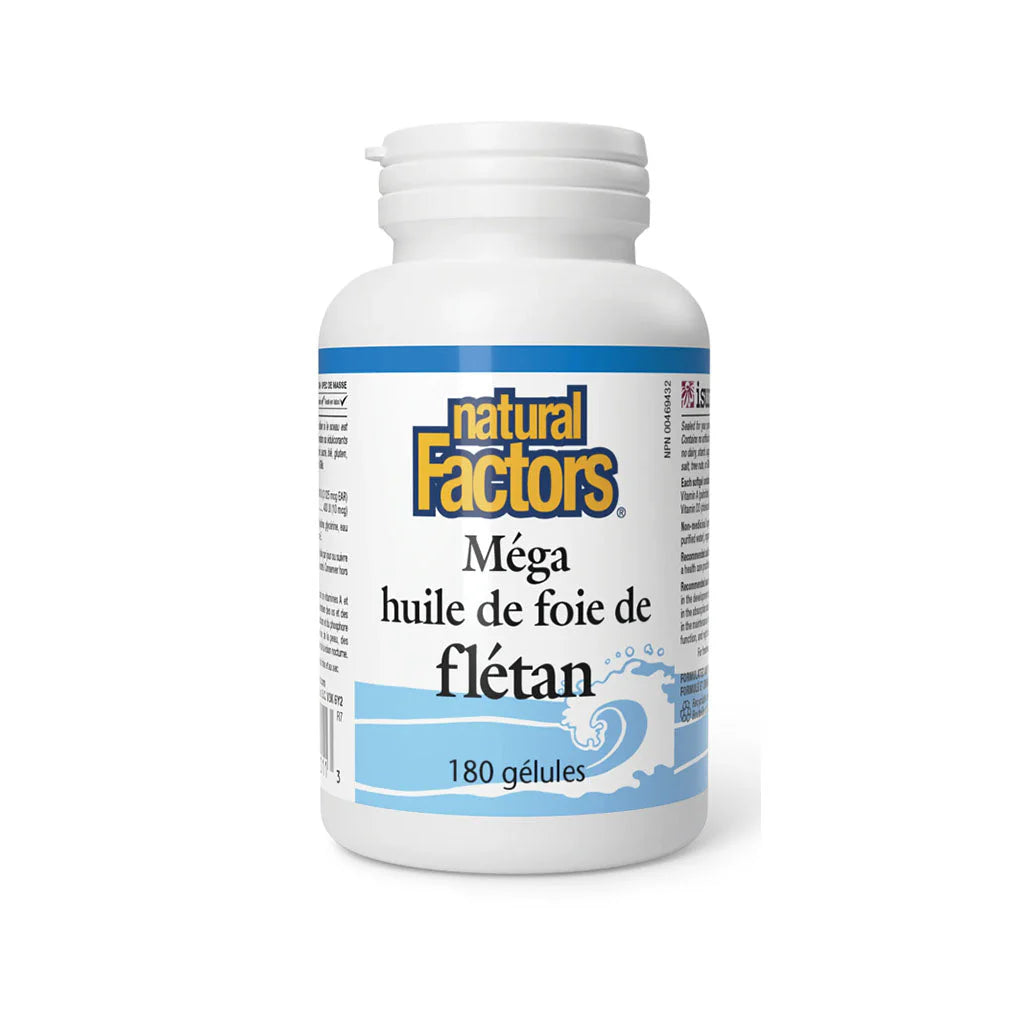 Mega Halibut Liver Oil - 180 capsules