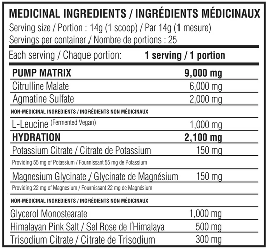 Pump Addict Sans Stimulants