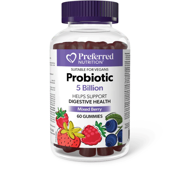 Probiotique 5Milliards - Mélange de baies 60 Gummies