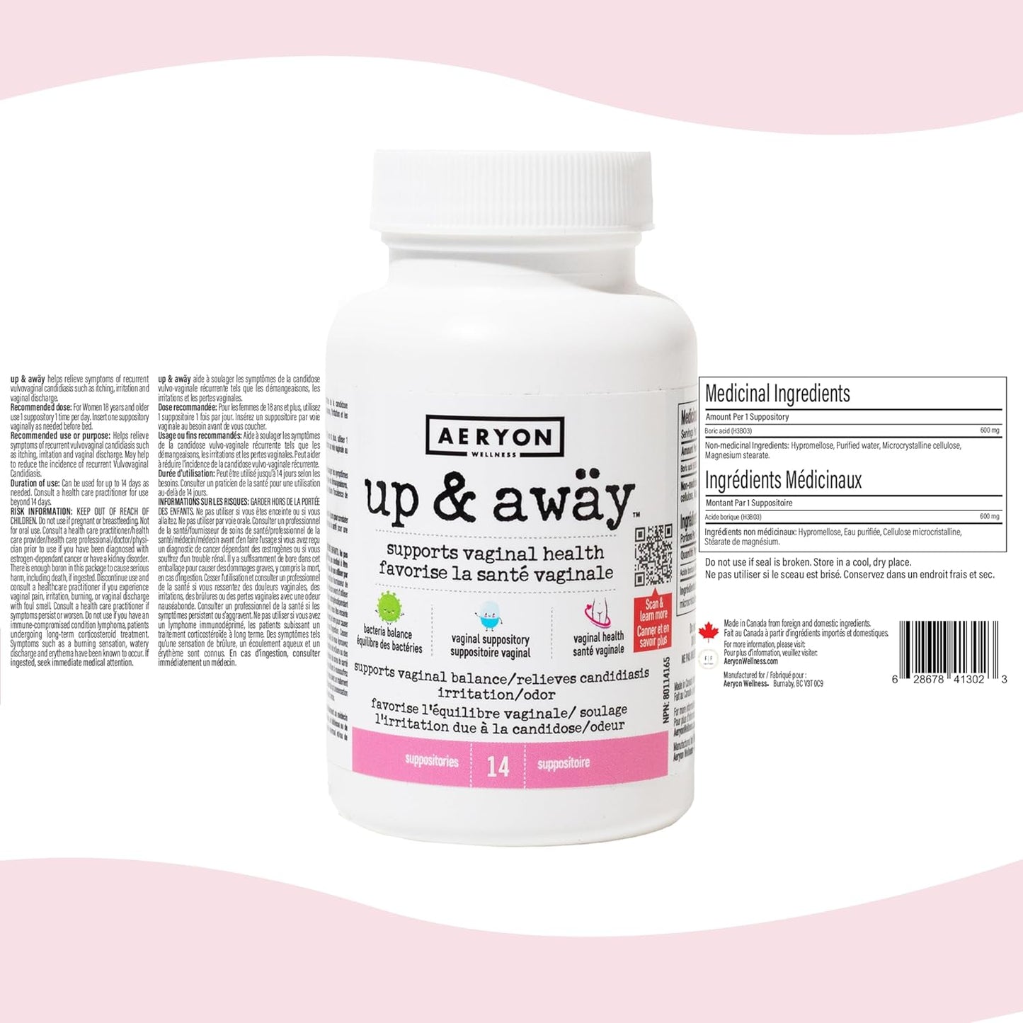 Up & away - 30 suppositoires