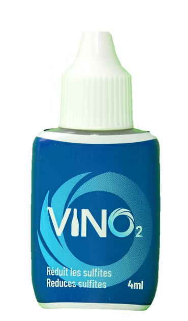 Vino2 - Solution naturelle contre les sulfites du vin