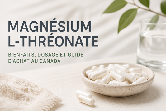 Magnésium L-Thréonate au Canada : Bienfaits, dosage et guide d'achat