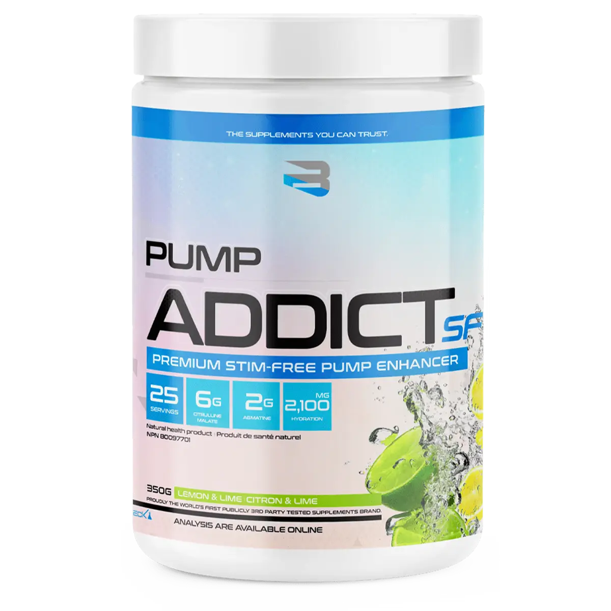 Pump Addict Sans Stimulants