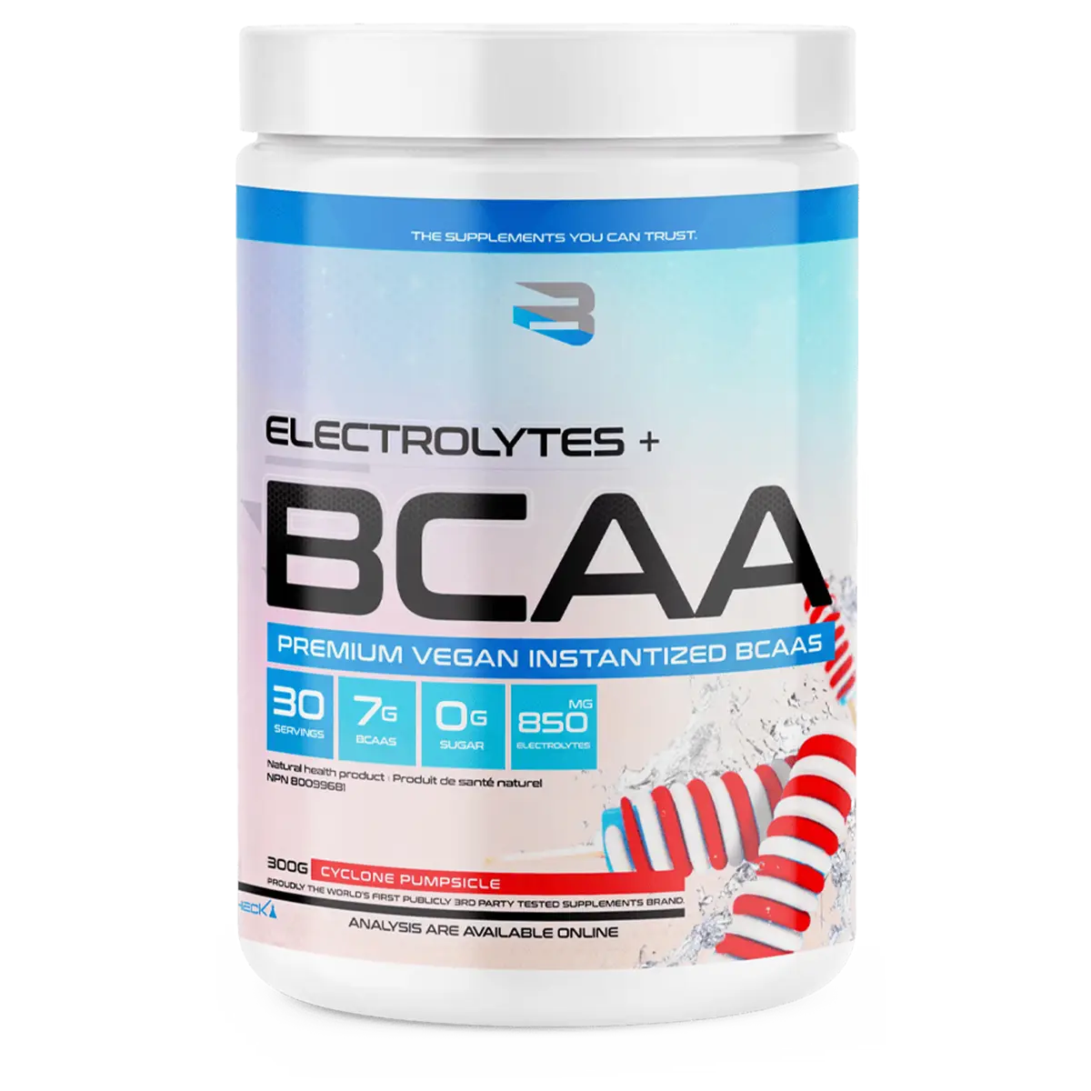 Électrolytes + BCAA