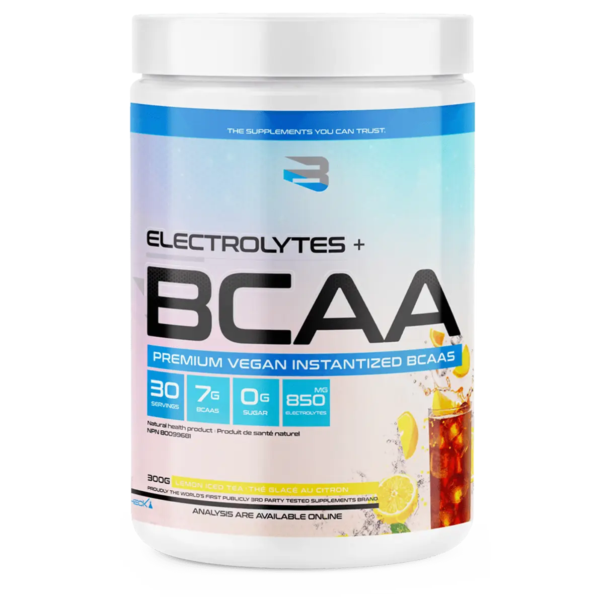 Électrolytes + BCAA