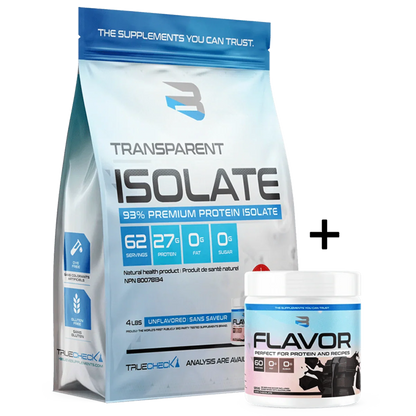 Protéine Isolate transparente 4lbs