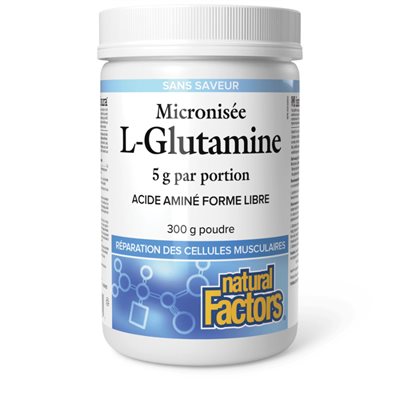 L-Glutamine micronisée - Poudre 300g