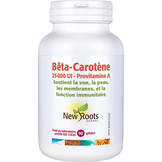 Bêta-Carotène 25 000 UI - 90 gélules