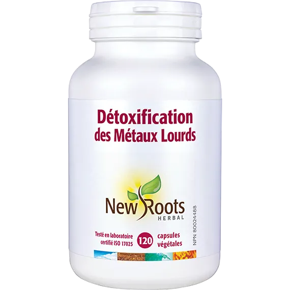 Détoxification des Métaux Lourds - 120 caps