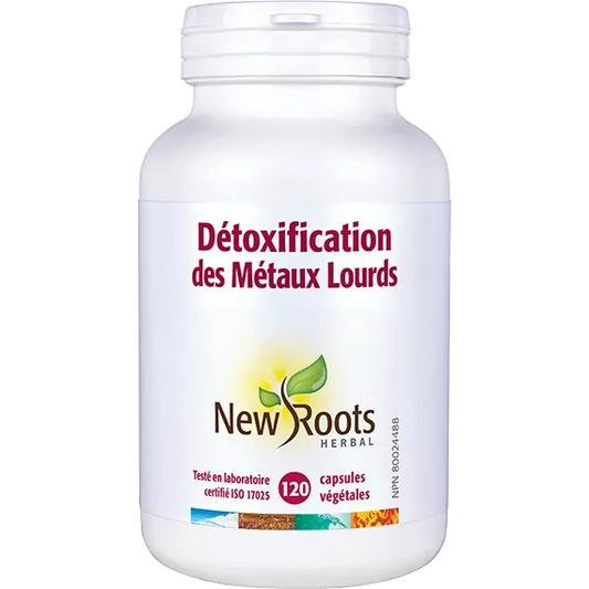 Détoxification des Métaux Lourds - 120 caps