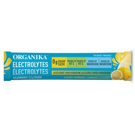 Electrolytes lemonade flavour portion sachet - 20 units.