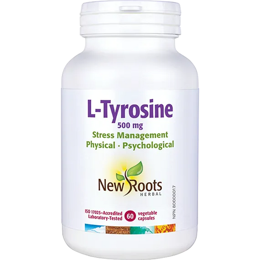 L-Tyrosine  500mg - 60 capsules
