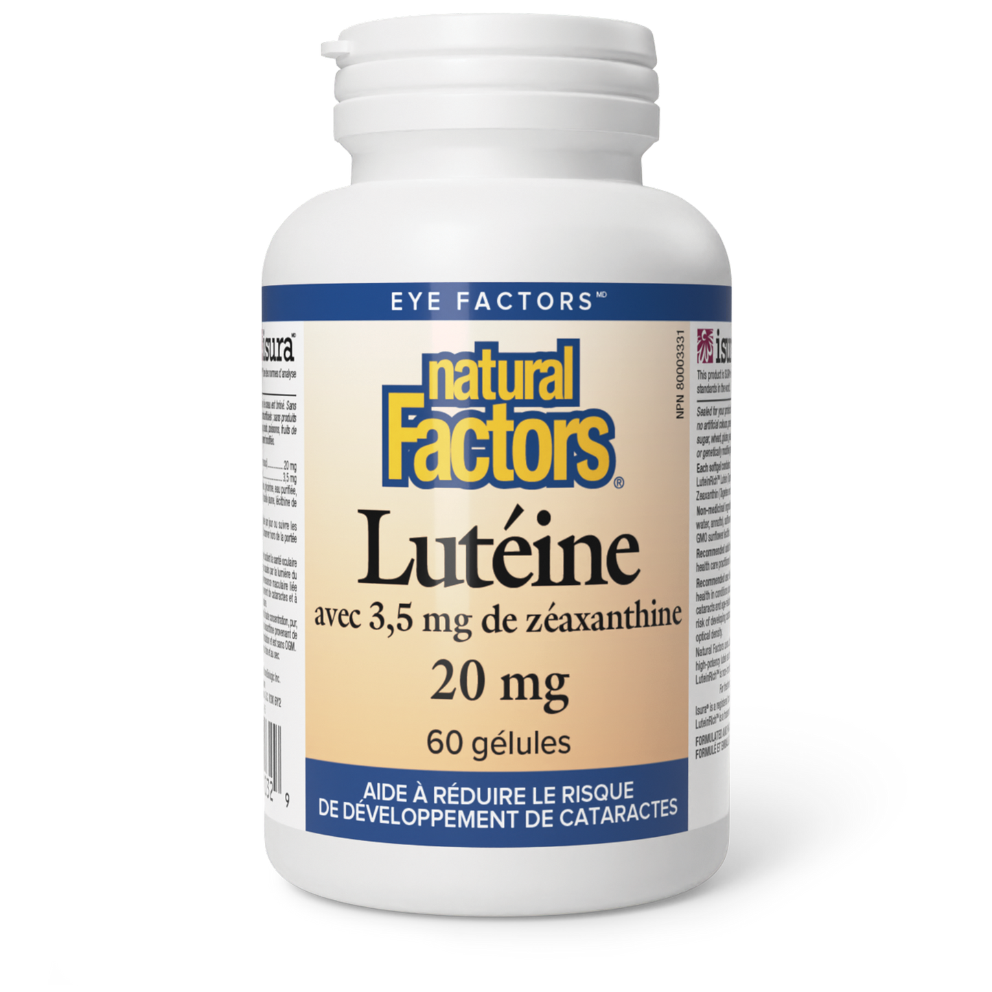 Lutéine 20mg - 60 gélules