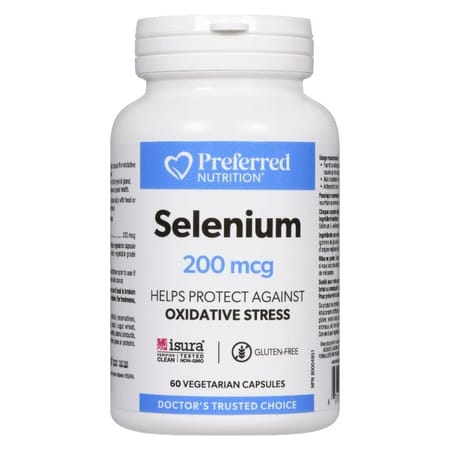 Selenium 200 mcg - 60 capsules