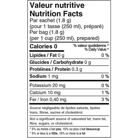 Thé - Chocolat Blanc et Noix de Coco - 15 Sachets 27g