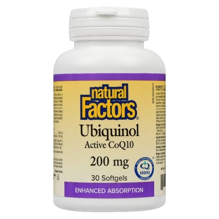 Ubiquinol CoQ10 Active 200 mg - 30 gélules