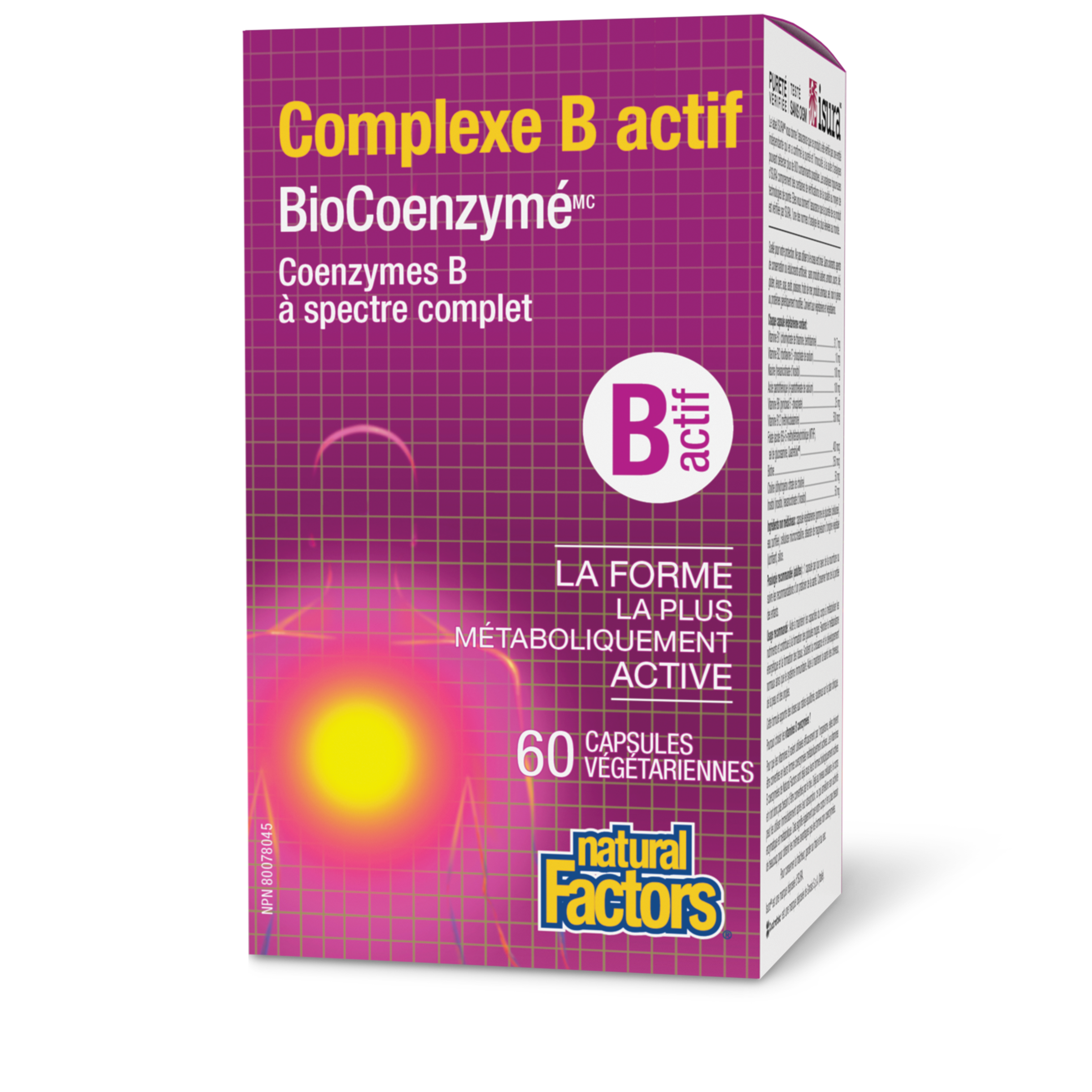 Active B Complex BioCoenzyme - 60 vegetarian capsules – AFENTIX