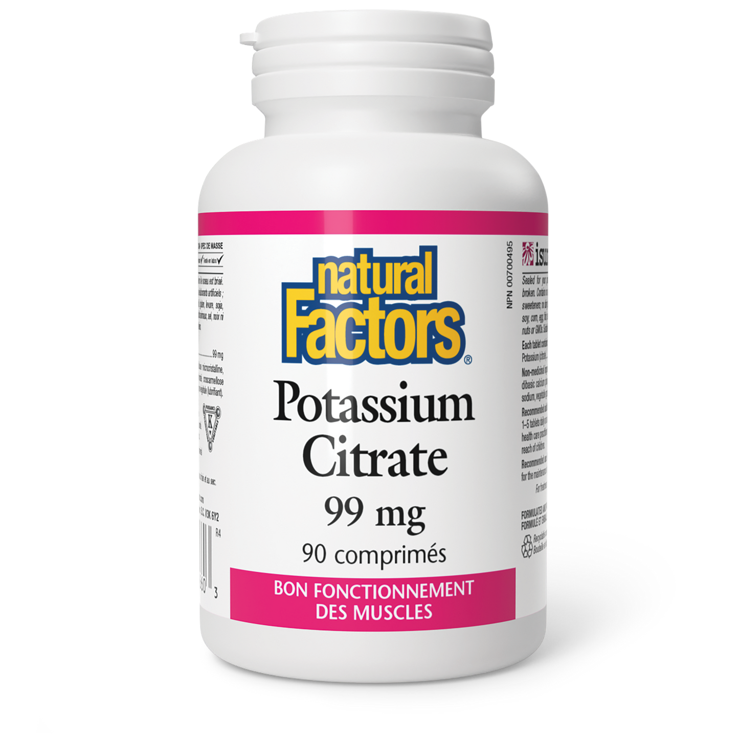 Potassium Citrate - 90 comprimés