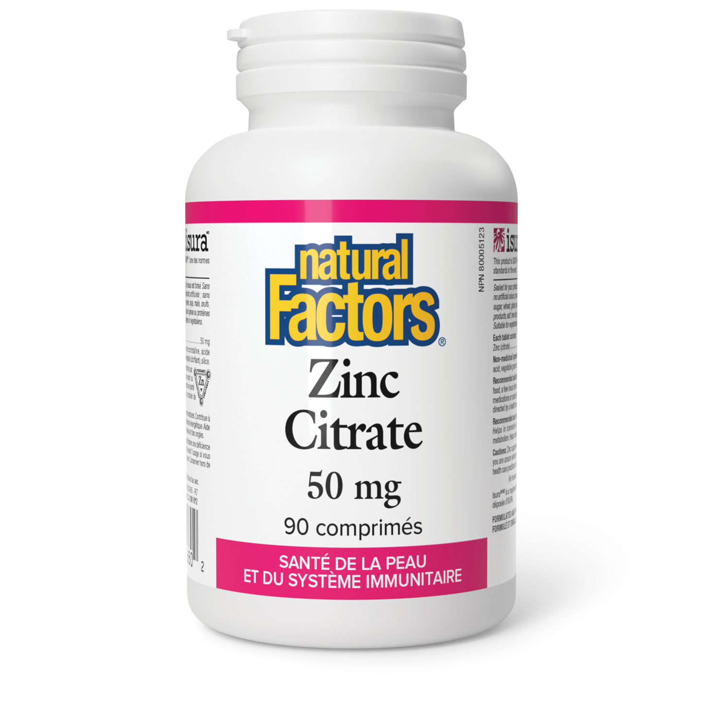 Zinc Citrate 50mg - 90 capsules