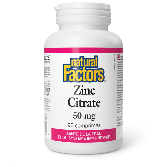 Zinc Citrate 50mg - 90 capsules
