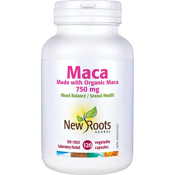 Maca 750 mg - 90 capsules végétales
