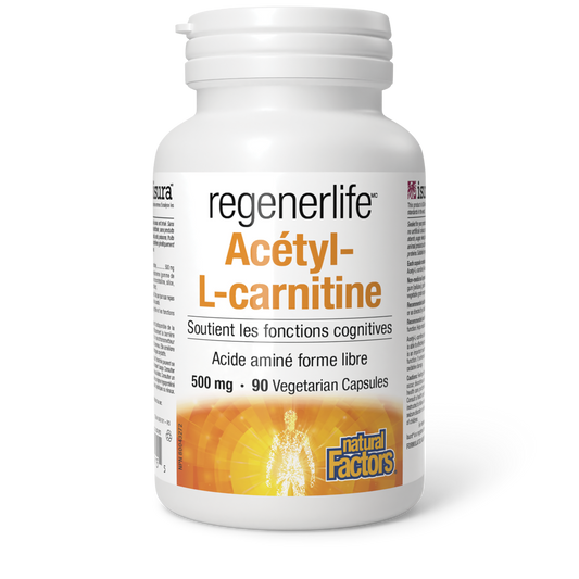 Acétyl-L-Carnitine 500mg - 90 capsules