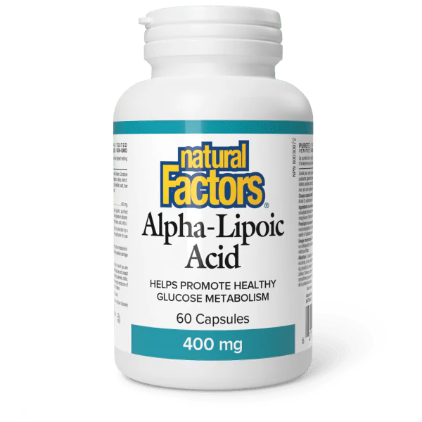 Acide alpha-lipoïque 400 mg