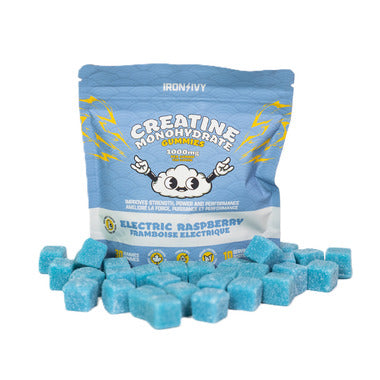 Créatine en jujubes format voyage Iron Ivy
