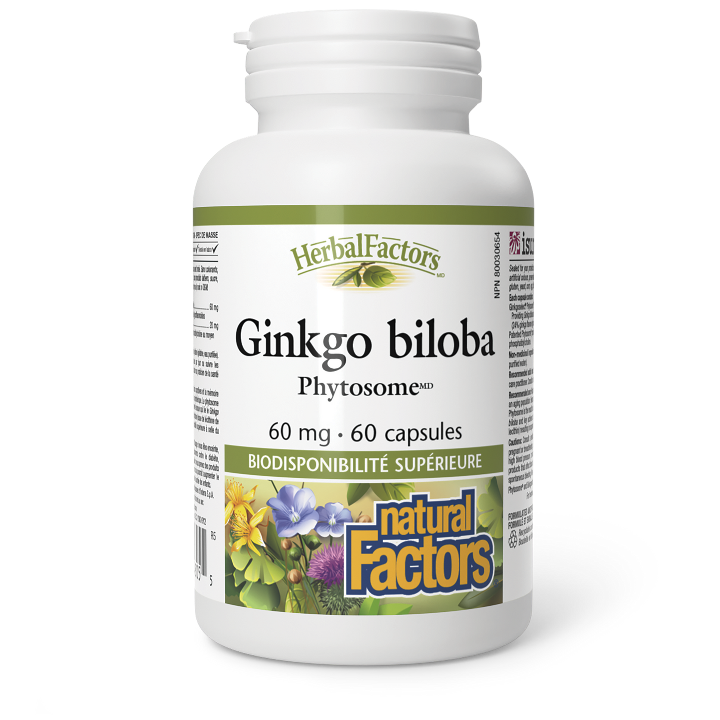 Ginkgo Biloba - 60 capsules