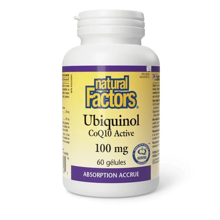 Ubiquinol Active CoQ10 100 mg - 60 caps